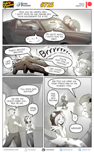 Cats n Cameras Strip 725 - Gah, My car! by cheetahjab