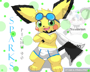 Gift Art for Pichu90 by ShadowLittleChu