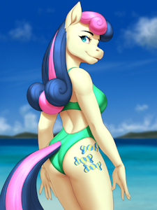 Swimsuit Bon Bon by MykeGreywolf