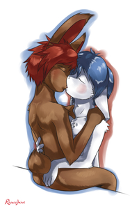 Bunny Kisses by Riverglaive