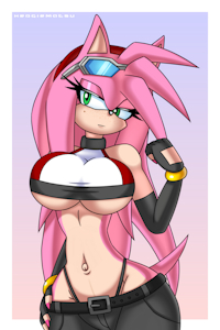 Amy rose! by MatsuLewds