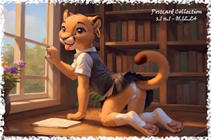 Postcard 1 - cougar by sharren