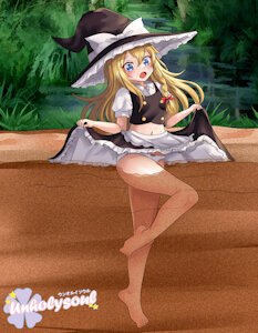 Marisa Kirisame by Unholysoul