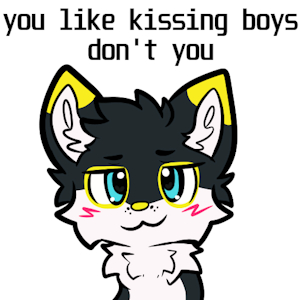 PhinixTheFox boykisser meme by PhinixTheFox