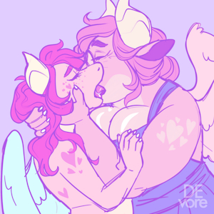 Motherly embrace by devoree