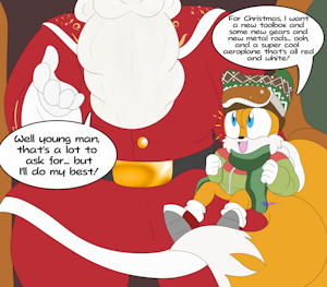 Tails' Christmas List (by Wreathen) by HarrisBoyUK