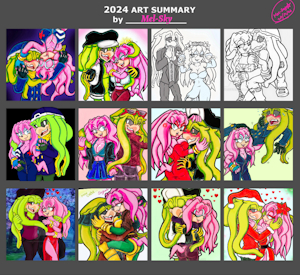 TodSky 2024 Art Summary by MelSky