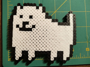 Annoying Dog Perler by ryuuiaryuusei