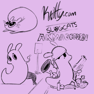 Slugcat Sketches by Kaittycat