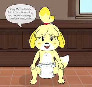 Isabelle's Bathroom Break (General Rated) by HydroFTT