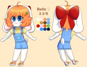 Belle Reference Sheet by Eebee