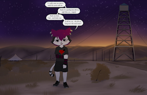 Commission: Night Hike with Veronica by e254e