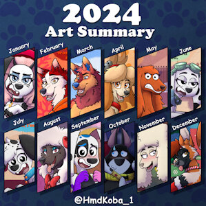 2024 Art Summary by HMDKOBA