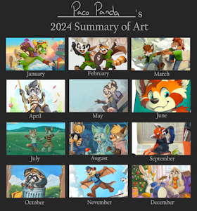 2024 Summary of Art by pandapaco