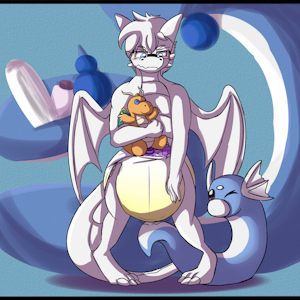 Dragonair nanny by Wellek