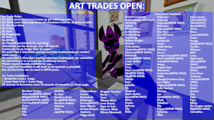 Art Trades Open by VahVahVahVixen