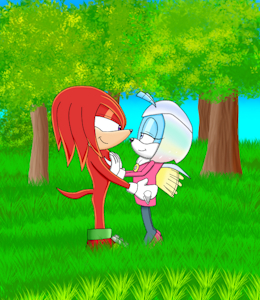 Knuckles x Jewel by Gardenofchaos