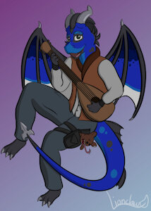 Xarchdir the Bard by Lionclaw