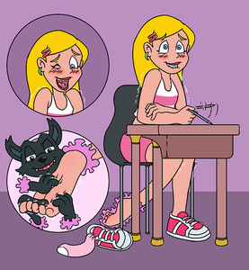 Sabrina the Ticklish Witch 1 by caroo