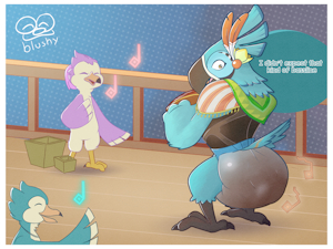 Kass' bass line by BlushyPanda