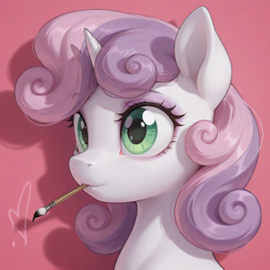 Sweetie Belle Icon by Cayuse