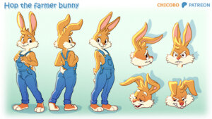 Hop the bunny by chicobo