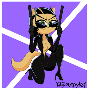 Kitty black suit by kitty20spykat