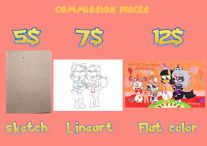 (Comms Open 3/4) Price List by BurstClouds