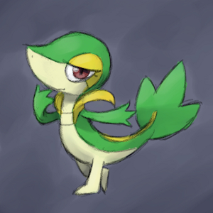 Snivy by LlyanaTherasll