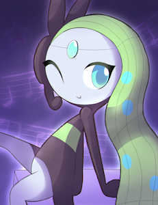 Meloetta by Luniel