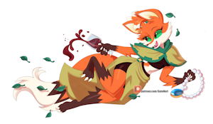 Thief fox by NoriNoir