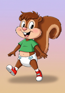 Stephen Squirrel (ImageFX Arts) by ToonlandianFox2002