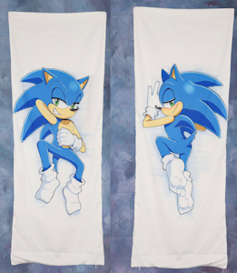 Sonic Dakimakura (17.7 in x 47.2 in) Body Pillow Cover! ON SALE NOW! by senshion