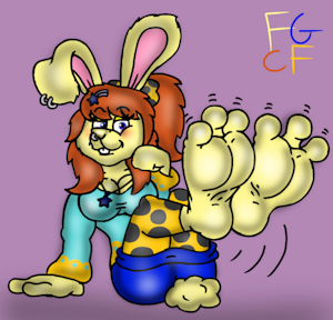 Melinas Bunny Toes by TheRedSkunk