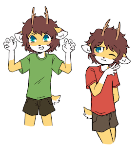 deer boy [comm] by oddsandends