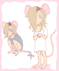 mouse girl by oddsandends