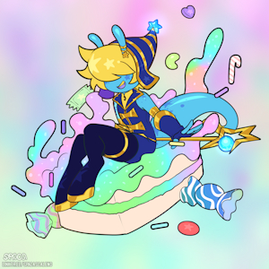 Mystery Commission: Sugar + Exciting by spaca
