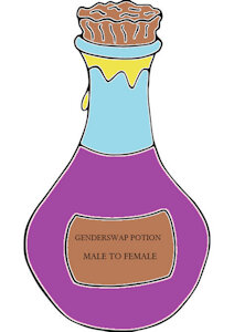 Gender Altering Potions by bigd33309