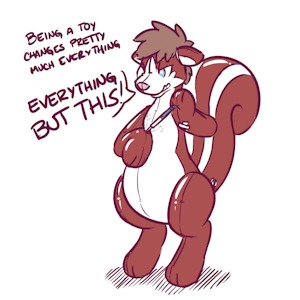 [Old Art] Diabetic Pooltoy by Rawr by sirkain