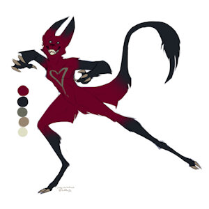 Meet Nyx! by FritzTheWolf