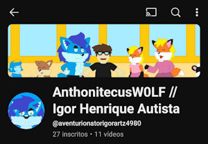 AnthonitecusWolff's official YouTube channel by AnthonitecusWolff