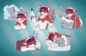 Alfie Telegram Stickers by ljames