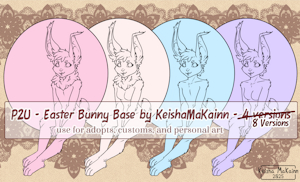 P2U Easter Bunny Base by KeishaMaKainn