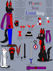 [2020 Revamp] Plasma von Lunarfang by PlasmaFang70