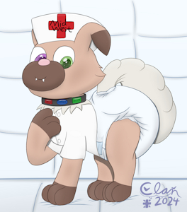 Nurse Puppy by ClandestineWing