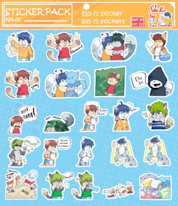 YCH Stickers! by LuceBontemps