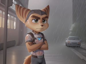 Waiting for the bus by Jyrraz