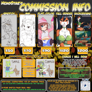 Commission Info 2025+ by NekoStar