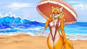 Mango, Beach Ready by DragonFU