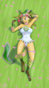 The Spring Goddess by boltthegracedhyena